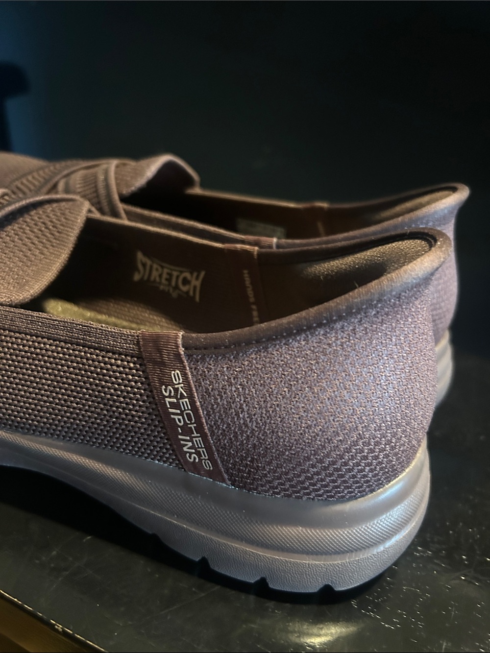 Skechers Women’s Slip-In Casual Shoes in Brown - Picture 4 of 5